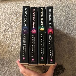 The first 4 books in the Dark Olympus series by Katee Robert.